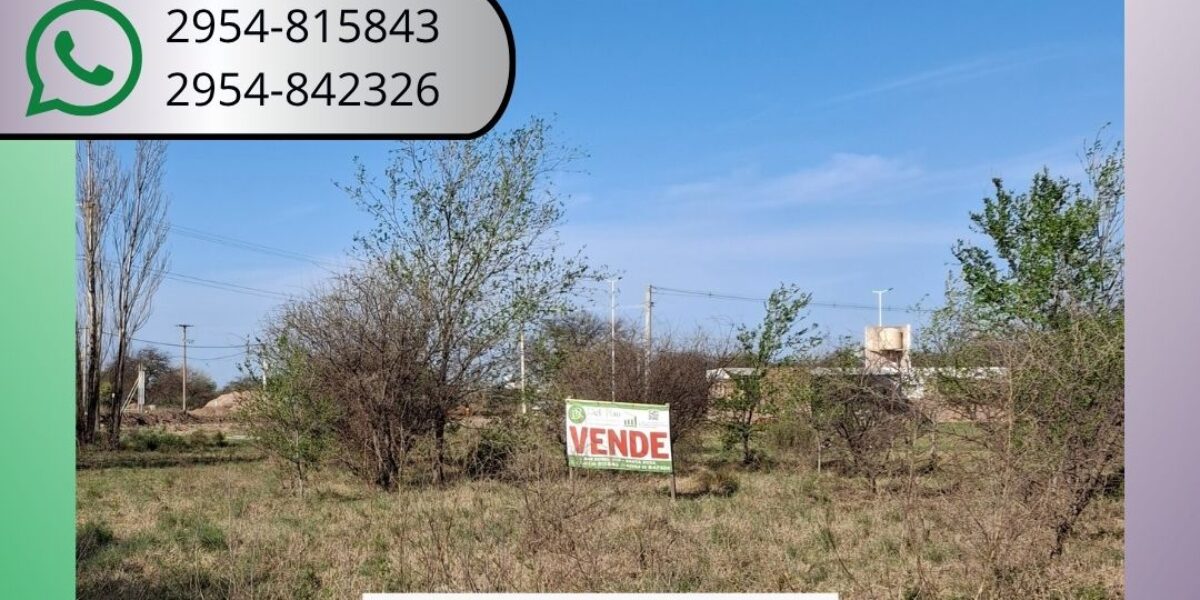 VENTA TERRENO